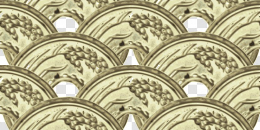 5 Yen Coin Japanese 10,000 Note Pattern - Metal - History Transparent PNG