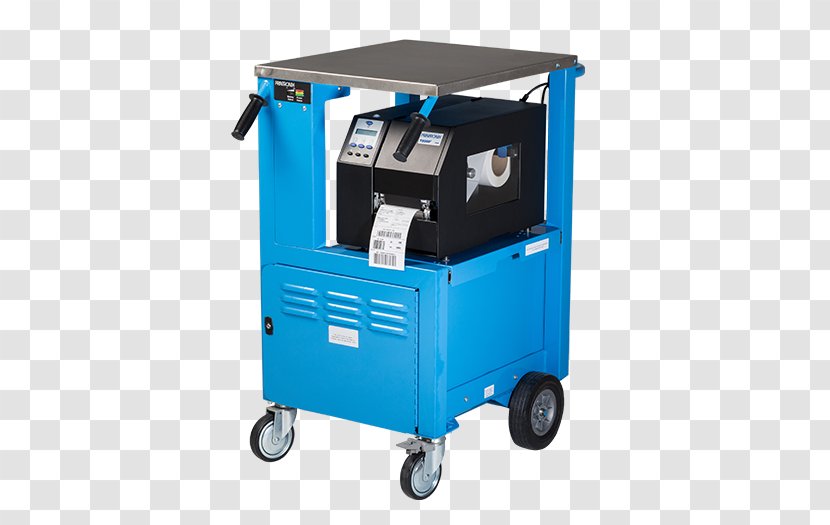 Barcode Printer Thermal Printing - Plastic - Warehouse Carts Transparent PNG