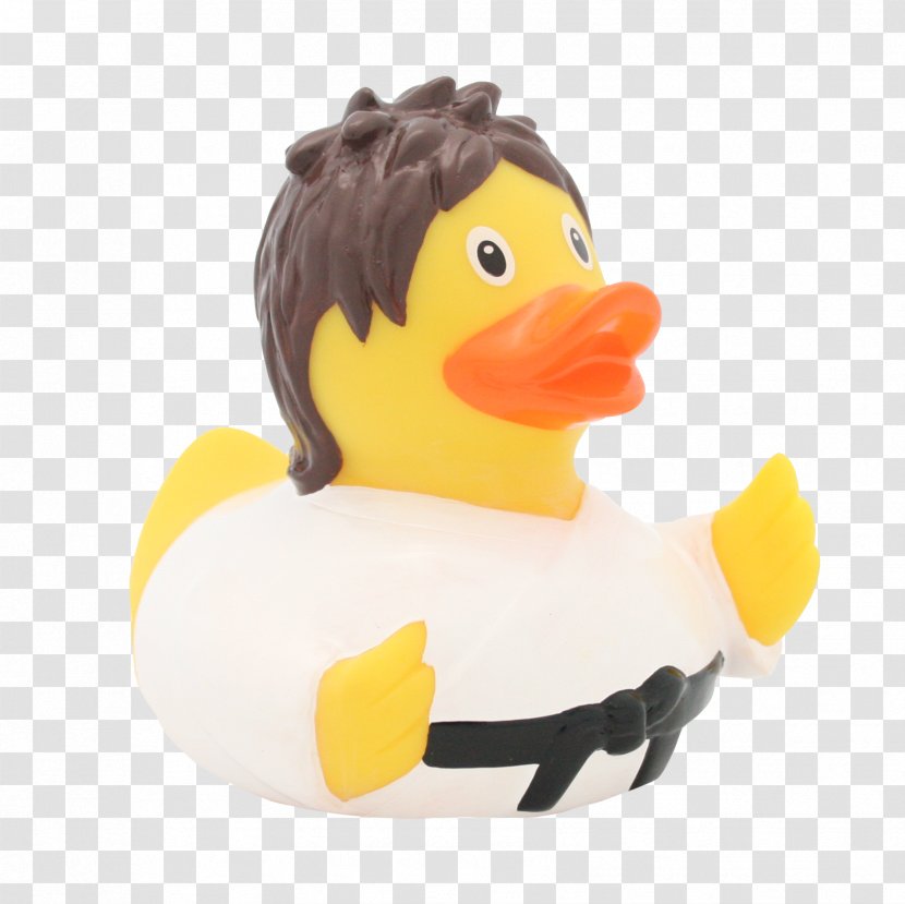 Rubber Duck Martial Arts Judo Karate - Water Bird Transparent PNG