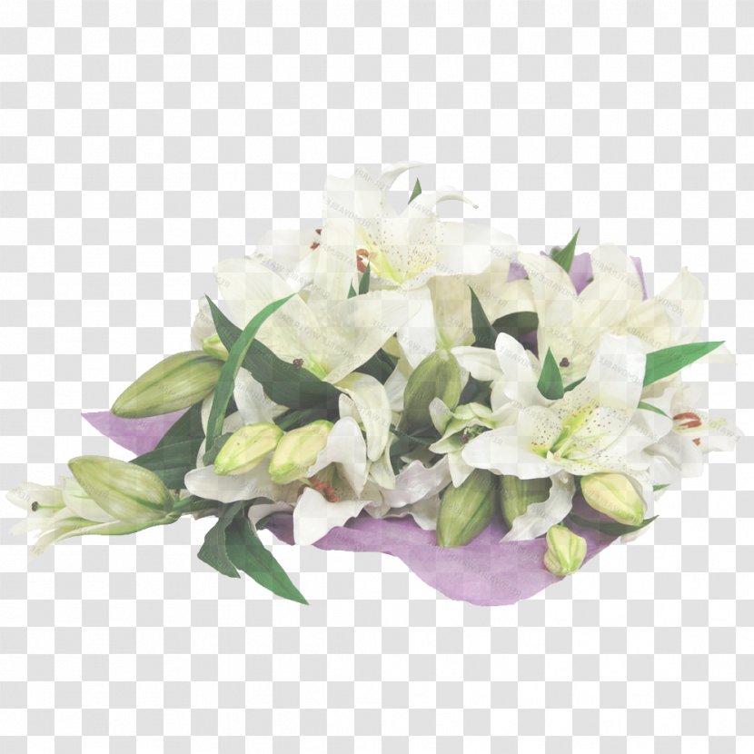 Flower White Bouquet Cut Flowers Plant - Sweet Pea Violet Transparent PNG