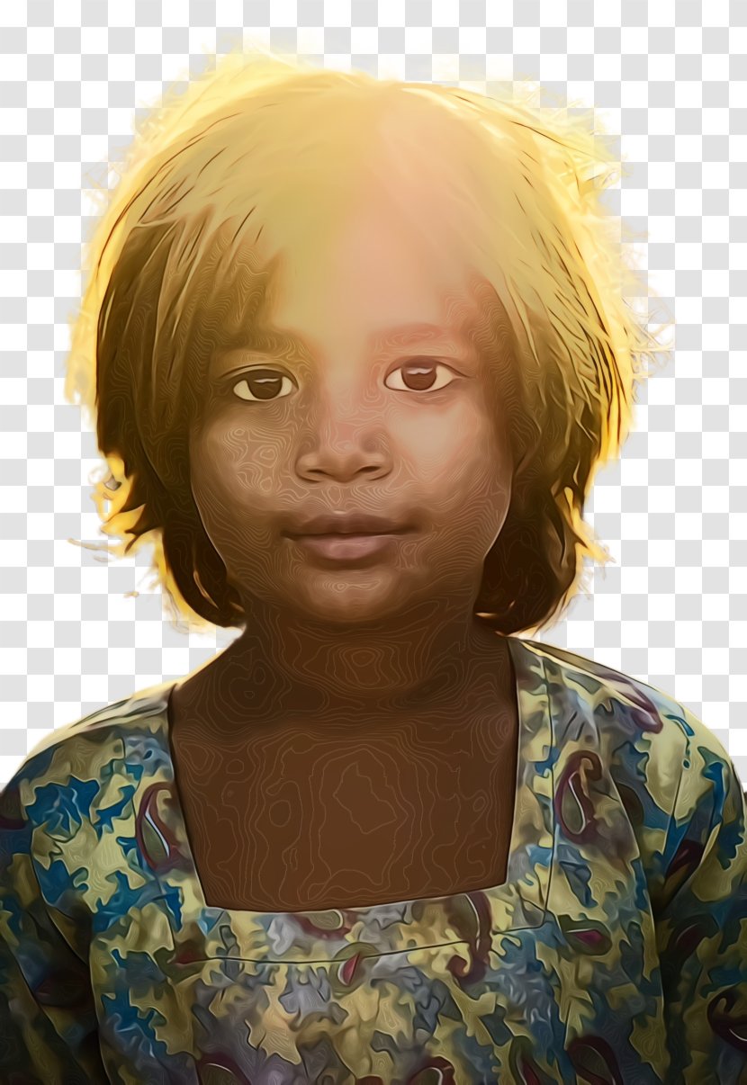 Little Girl - Hairstyle - Brown Hair Surfer Transparent PNG