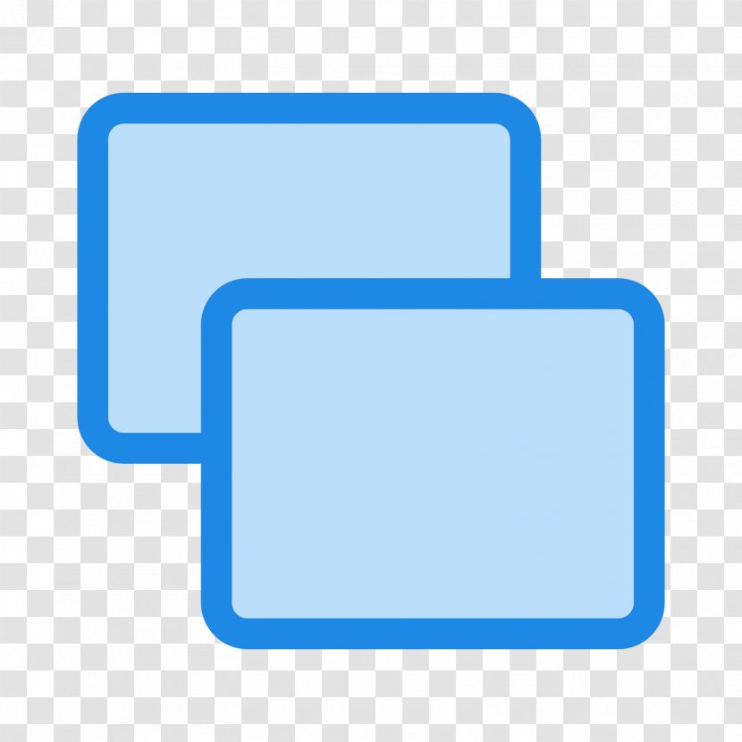 Desktop Sharing Symbol - Blue - Folders Transparent PNG