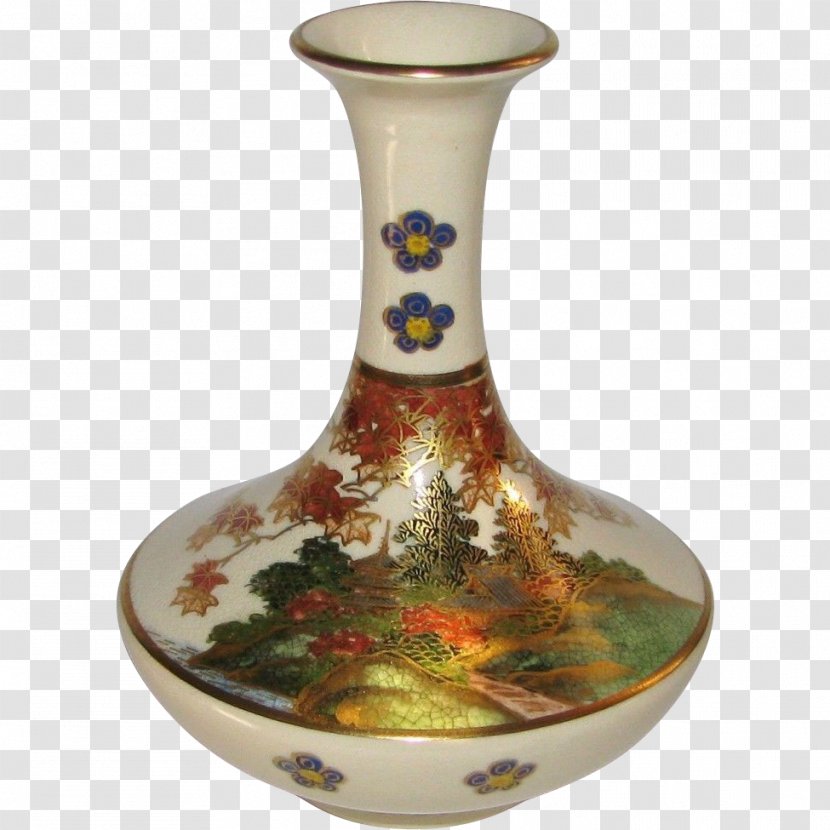 Vase Satsuma Ware Porcelain Pottery Koshida - Chawan Transparent PNG