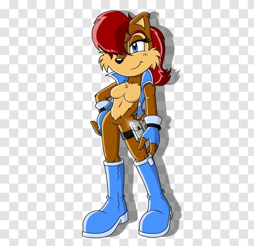 Princess Sally Acorn Amy Rose Sonic & The Hedgehog - Cartoon Transparent PNG