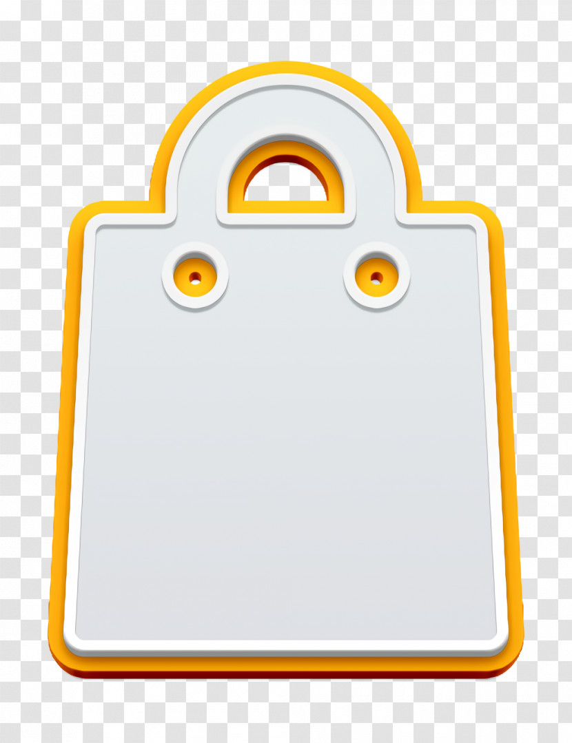 Web Pictograms Icon Supermarket Bag Icon Commerce Icon Transparent PNG