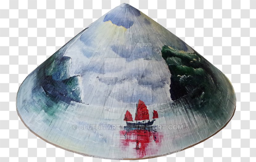 Painting Art Acrylic Paint Hat - Vietnamese - Hand Painted Background Transparent PNG