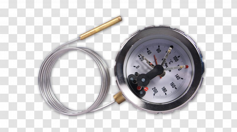 Thermometer Gauge Measuring Instrument Liquid Bimetallic Strip - Tool Transparent PNG