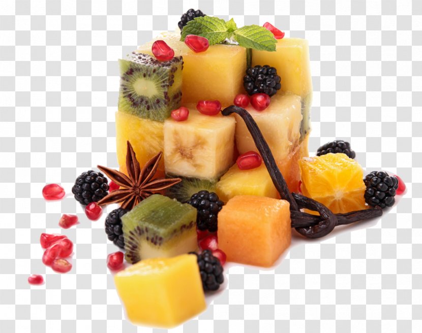 Fruit Salad Kiwifruit Food Pomegranate - Pineapple Transparent PNG