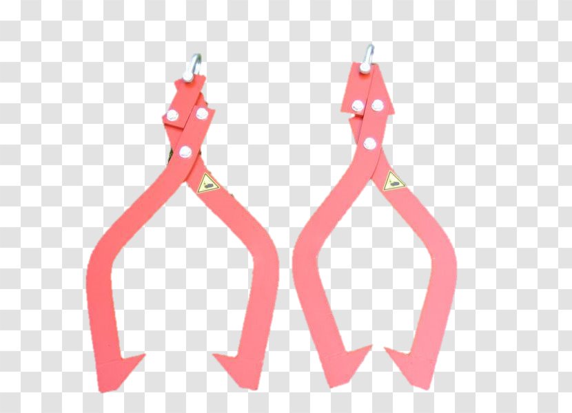 Cat Claw Finger Tiger Earring - Earrings Transparent PNG