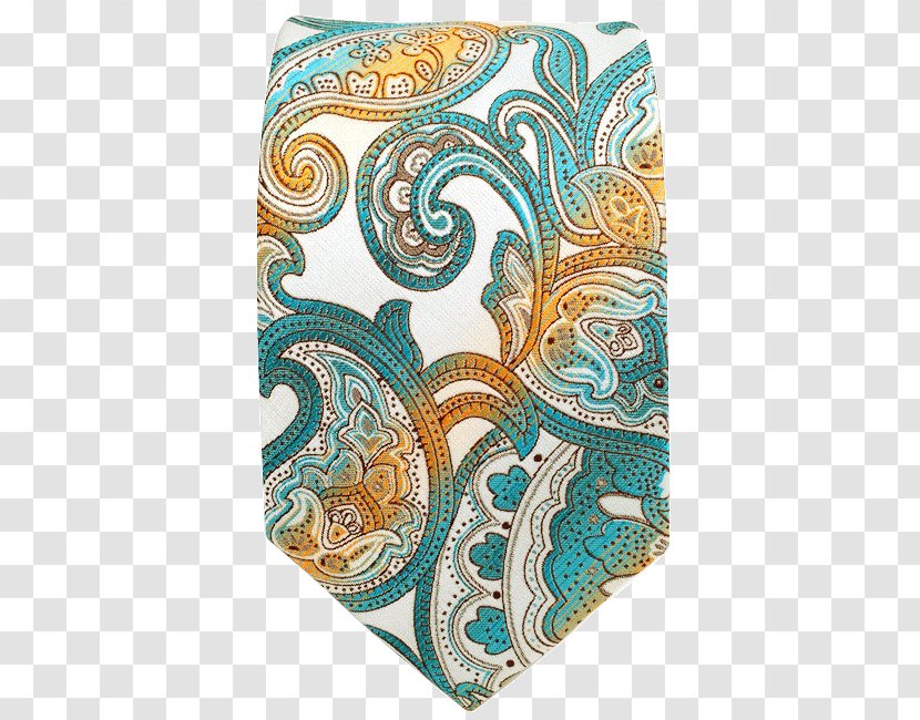 Turquoise - Paisley - Multicolor Abstract Twisted Transparent PNG