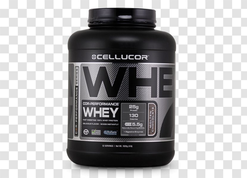 Milkshake Dietary Supplement Cellucor Whey Protein - Nutrition - Chocolate Transparent PNG