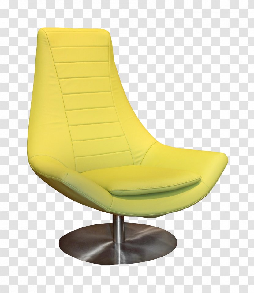 Yellow Comfort Furniture - European Simple Single Sofa Transparent PNG