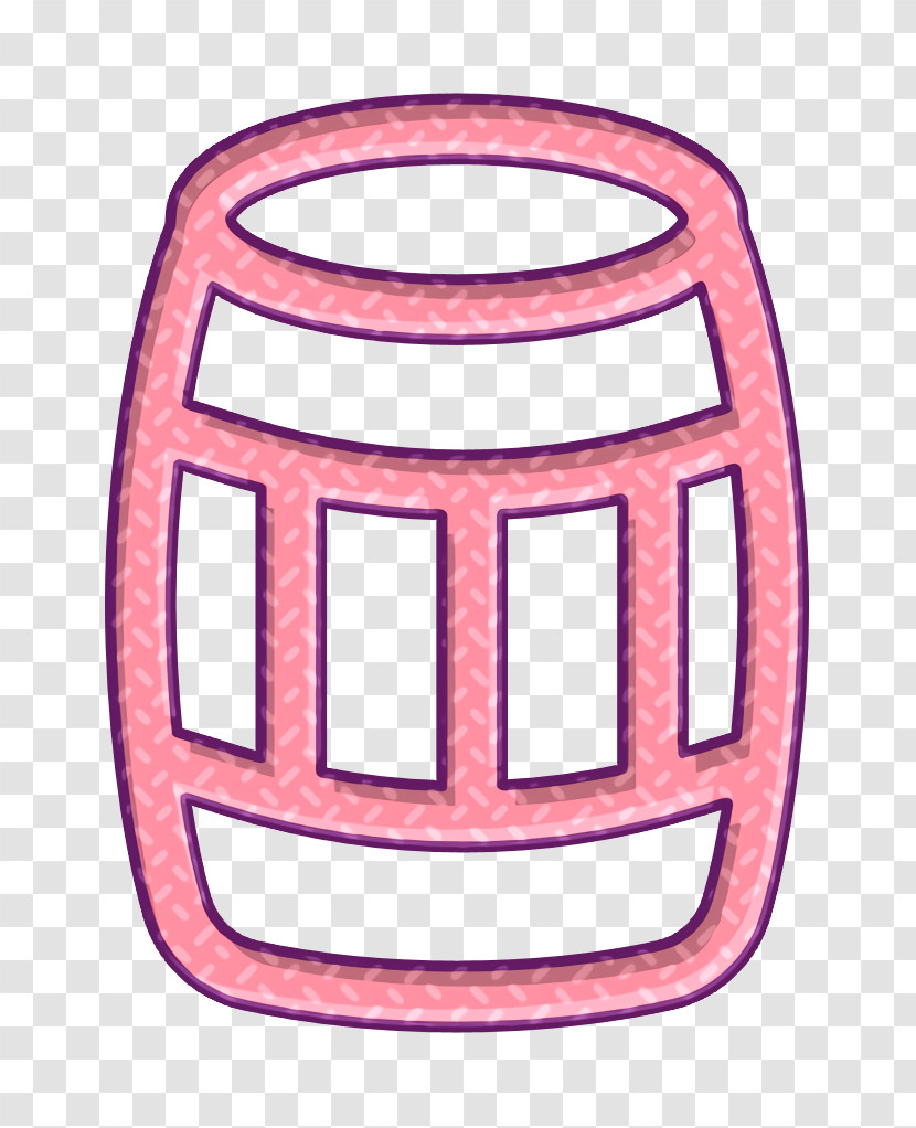 Barrel Icon Western Icon Transparent PNG