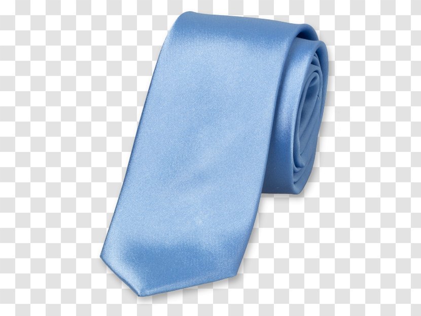 Product Design Necktie - Electric Blue - Silk Satin Transparent PNG