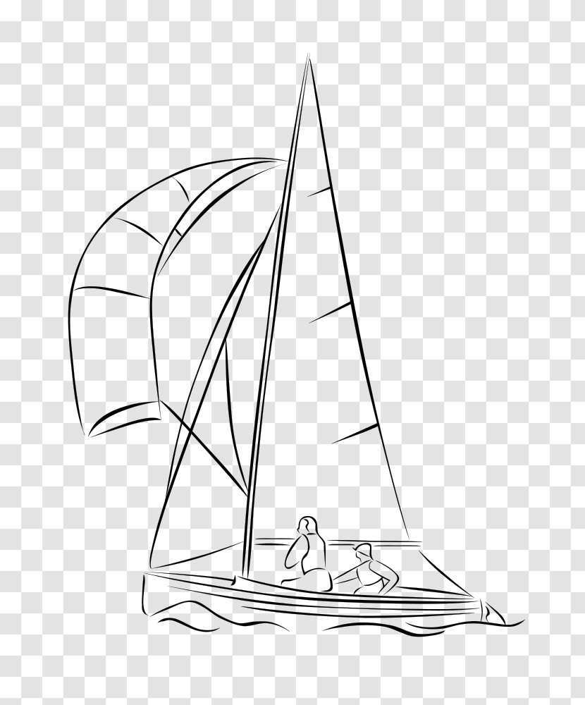 Sail Drawing Clip Art - Caravel Transparent PNG