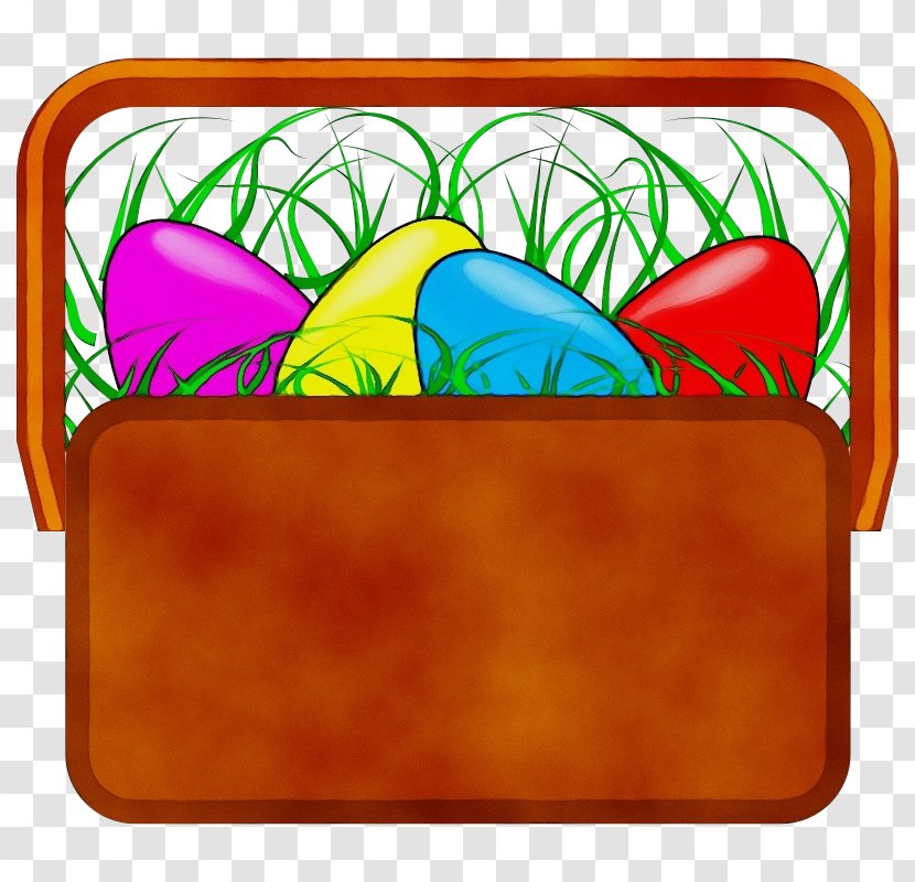 Easter Egg Background - Watercolor - Bag Laptop Transparent PNG