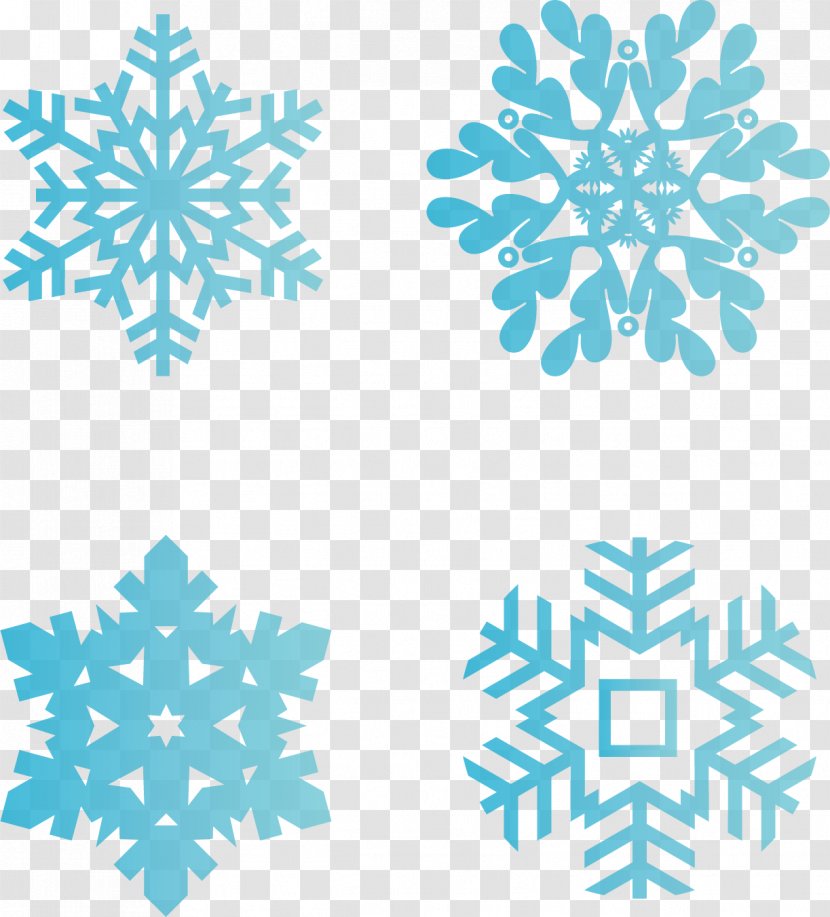 Snowflake Euclidean Vector Vecteur - Snow - Sky Transparent PNG