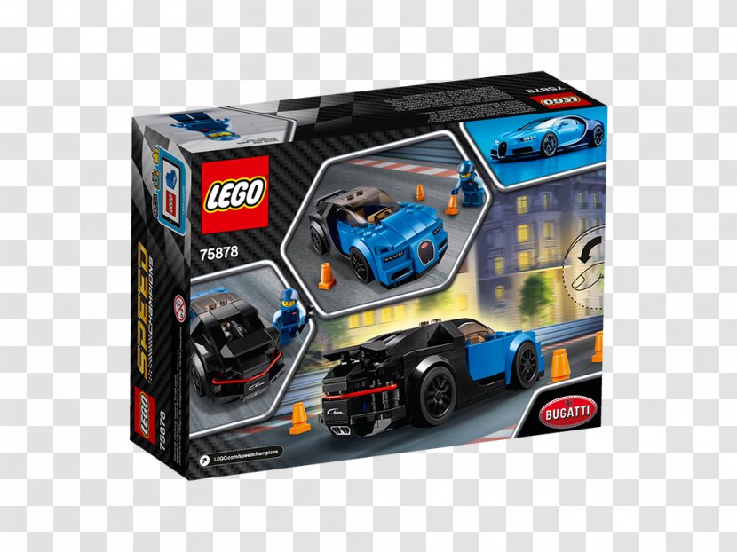 LEGO 75878 Speed Champions Bugatti Chiron Car Lego - Technic Transparent PNG