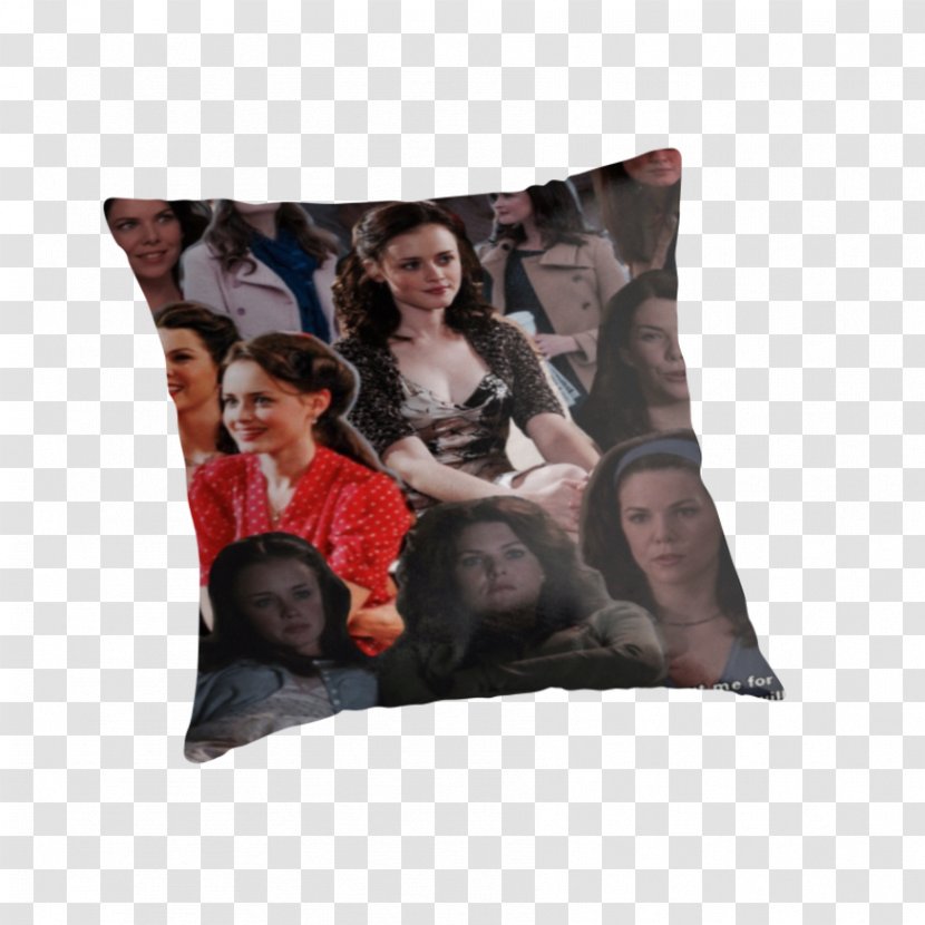 Throw Pillows Cushion T-shirt Textile - Gilmore Girls Transparent PNG