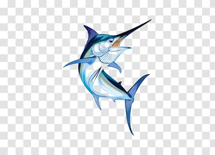Boat Cartoon - Billfish - Tuna Rayfinned Fish Transparent PNG