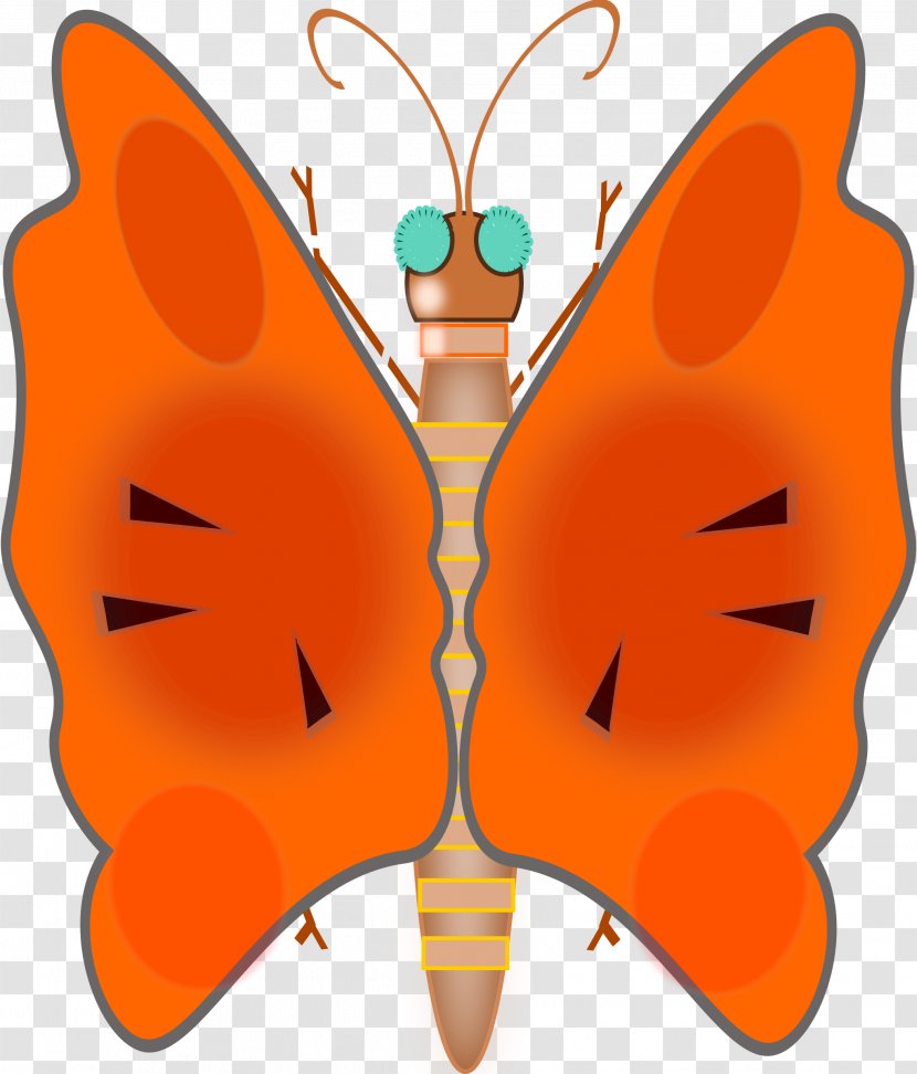 Drawing Butterfly Clip Art - Invertebrate Transparent PNG