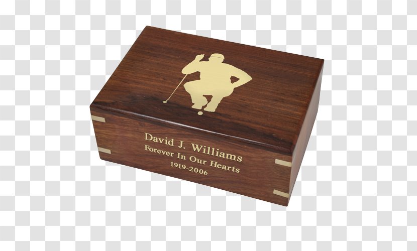 Box Headstone Urn Engraving Wood - Wooden Boxes With Lids Transparent PNG