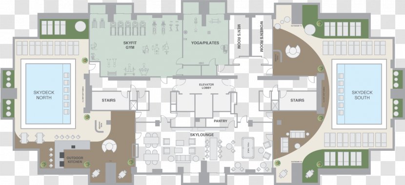 SkyHouse Buckhead Floor Plan - Property - House Transparent PNG