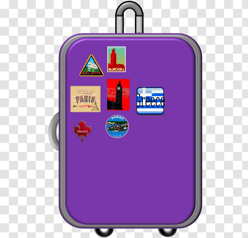Suitcase Baggage Clip Art - Bag Transparent PNG