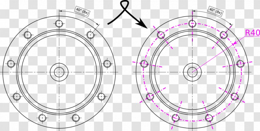 Bicycle Wheels Circle Drawing Rim Transparent PNG
