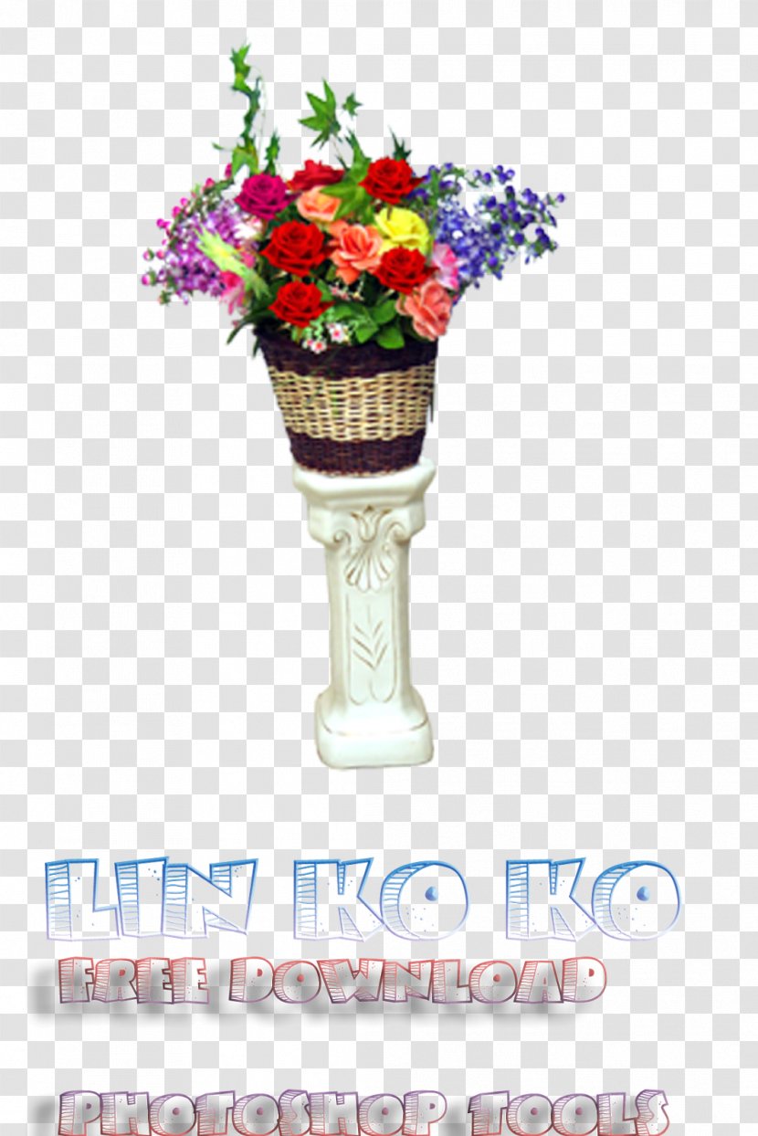 Floral Design Cut Flowers Vase - Flower Bouquet Transparent PNG