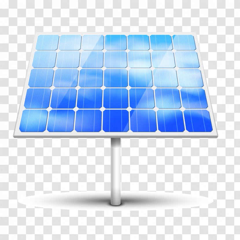 Solar Panel Power Energy Renewable - Product - Cartoon Panels Transparent PNG