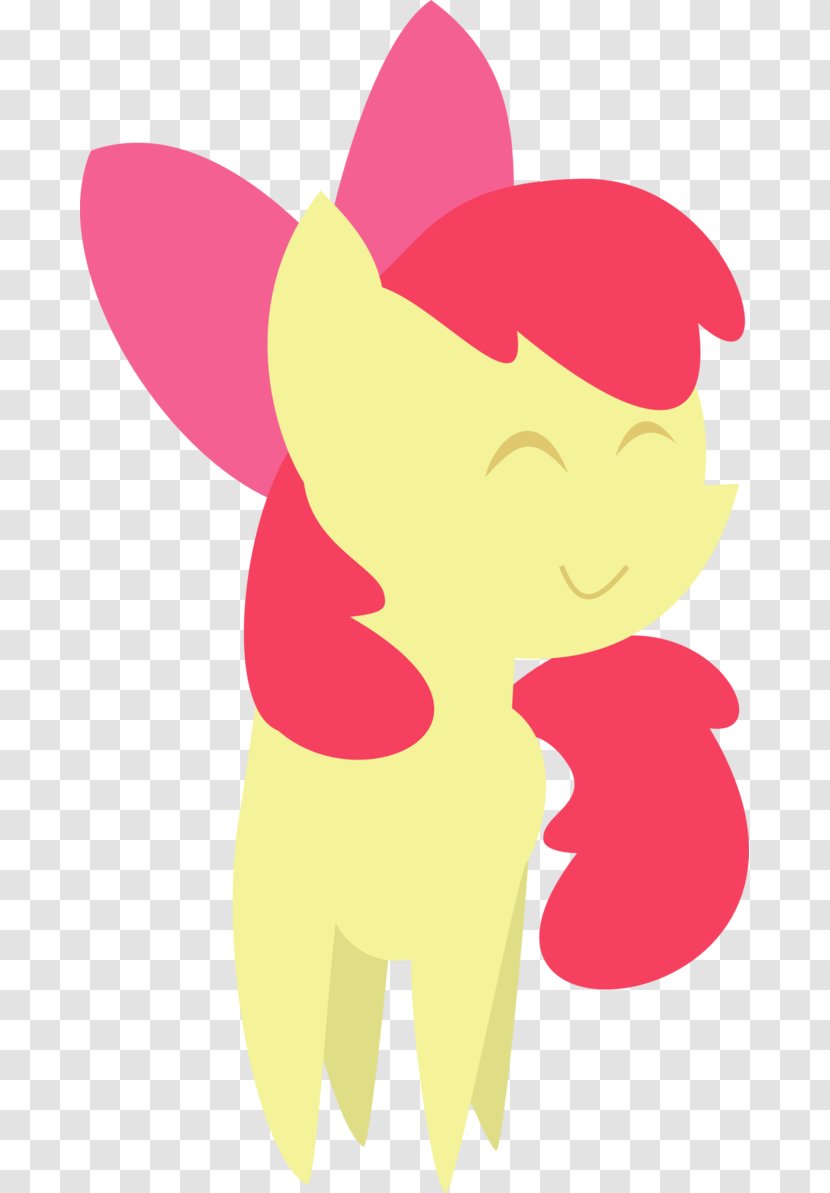 Apple Bloom Pony Character Fan Art - Tree - Blooming Brush Transparent PNG