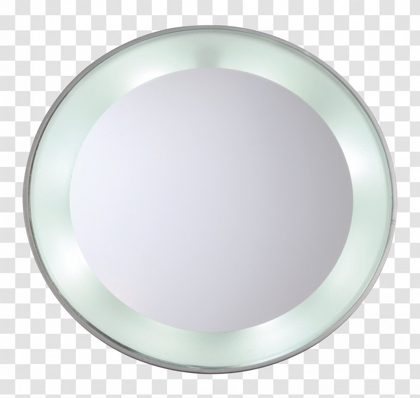 Light-emitting Diode Mirror Tweezerman Magnification - 10x Lighted 70ml - MAN Transparent PNG