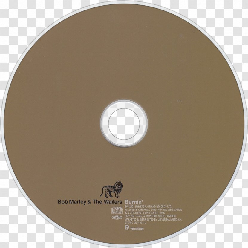 Compact Disc Optical - Data Storage Device - Bob Marley And The Wailers Transparent PNG