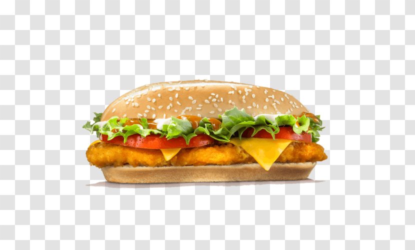 Cheeseburger Hamburger Chicken Curry Big King Burger - Katsu Transparent PNG