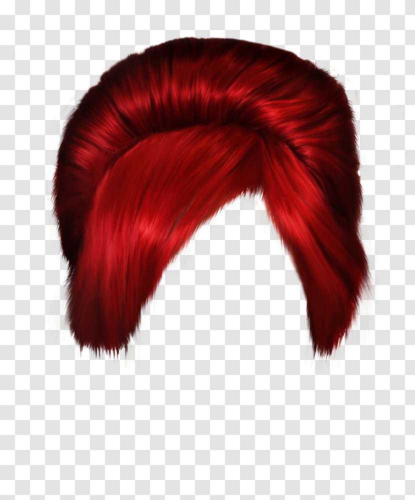 Red Hair Hairstyle Clip Art Transparent PNG