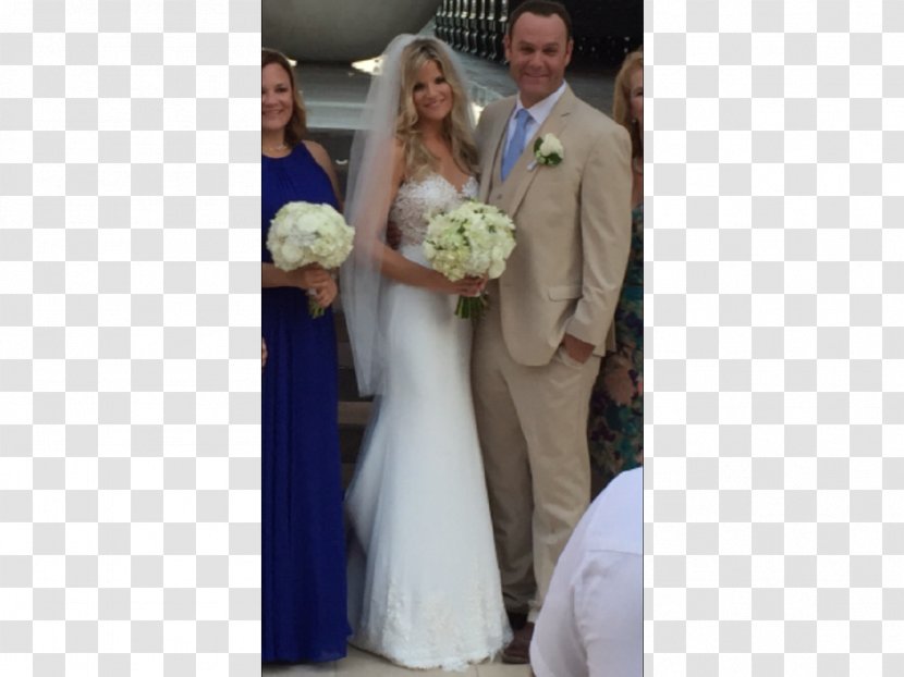 Wedding Dress Flower Bouquet Bride Marriage - Shoulder Transparent PNG