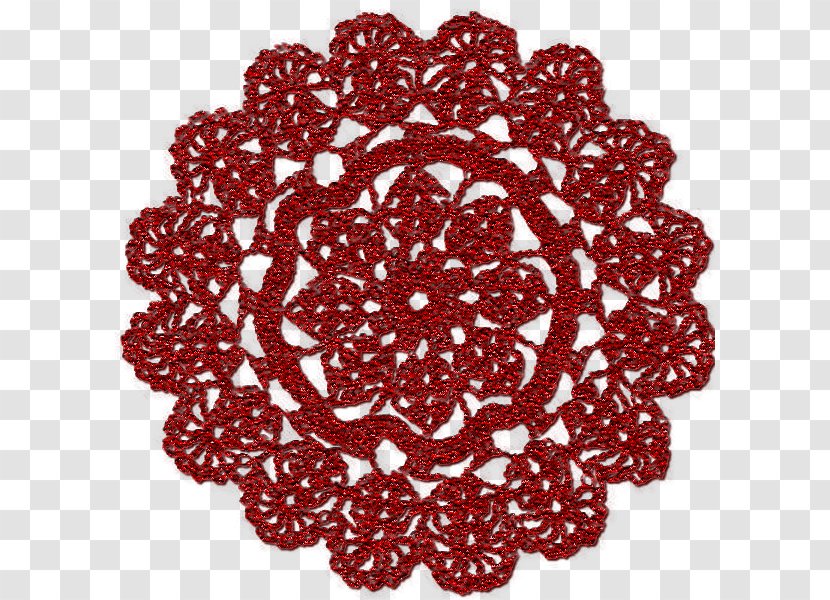 Doily Lace Crochet - Cut Flowers - Design Transparent PNG