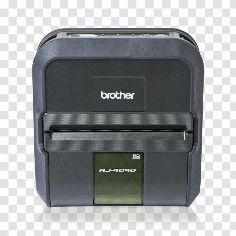 Laptop Brother RJ-4040 Mobiler Label Printer Industries Printing Transparent PNG