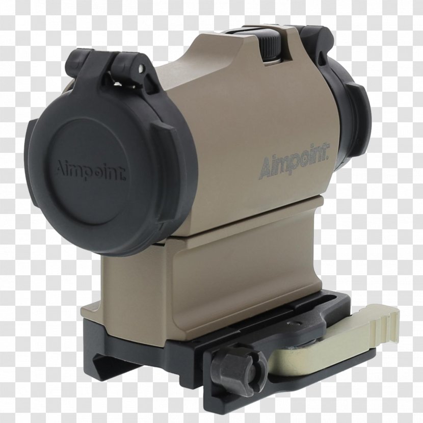 Red Dot Sight Aimpoint AB Firearm Gun - Heart - Sights Transparent PNG