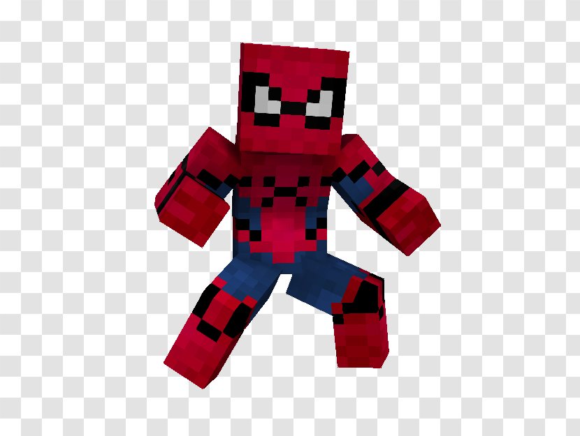 Minecraft Spider-Man: Homecoming Film Series Hulk YouTube - Spiderman - AVENGERS Transparent PNG