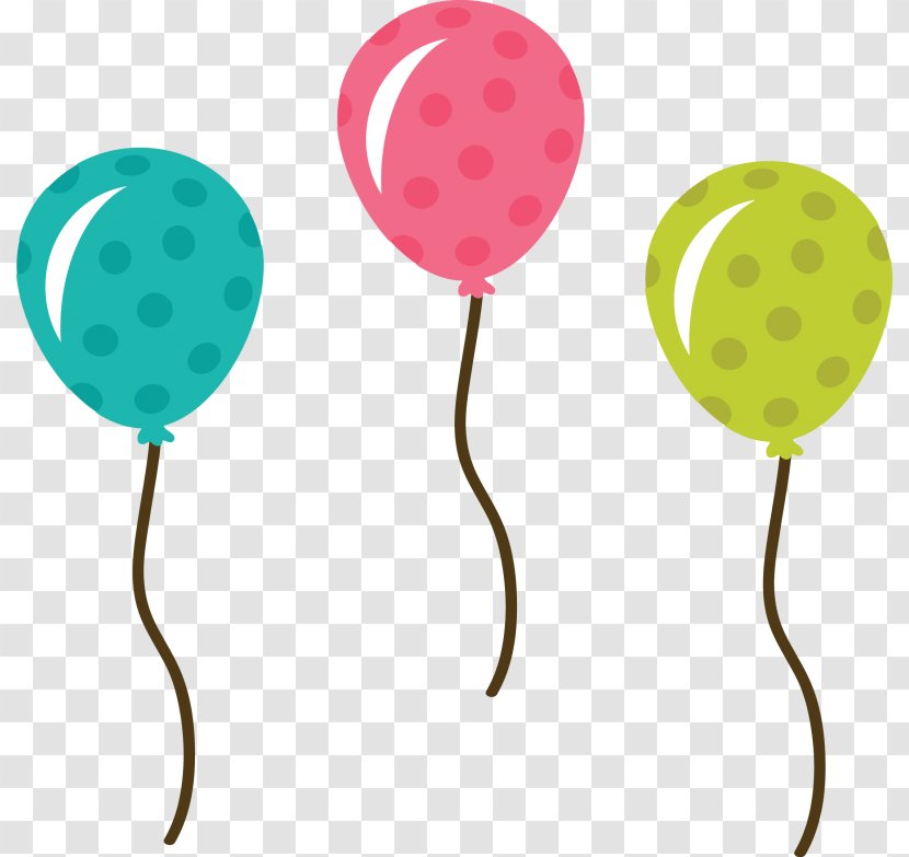 Balloon Birthday Clip Art - Free Content - Clipart Transparent PNG
