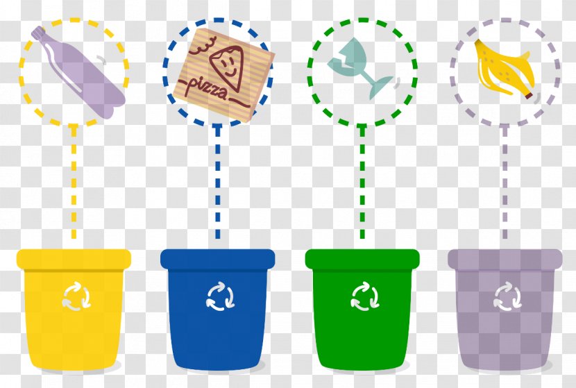 Rubbish Bins & Waste Paper Baskets Recycling Bin - Area - Sorting Transparent PNG