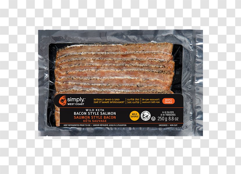 Bacon Smoked Salmon Meat Food Transparent PNG