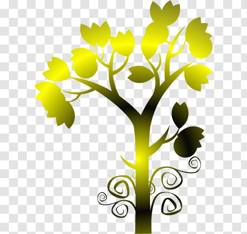 Leaf Tree Floral Design Twig - Branch Transparent PNG