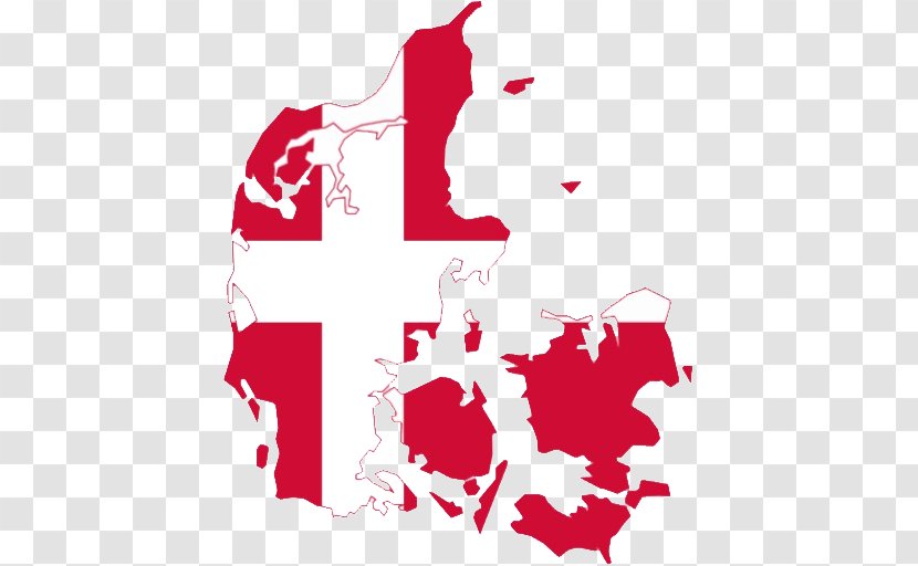 Vector Graphics Royalty-free Stock Photography Map Flag Of Denmark - Royaltyfree Transparent PNG