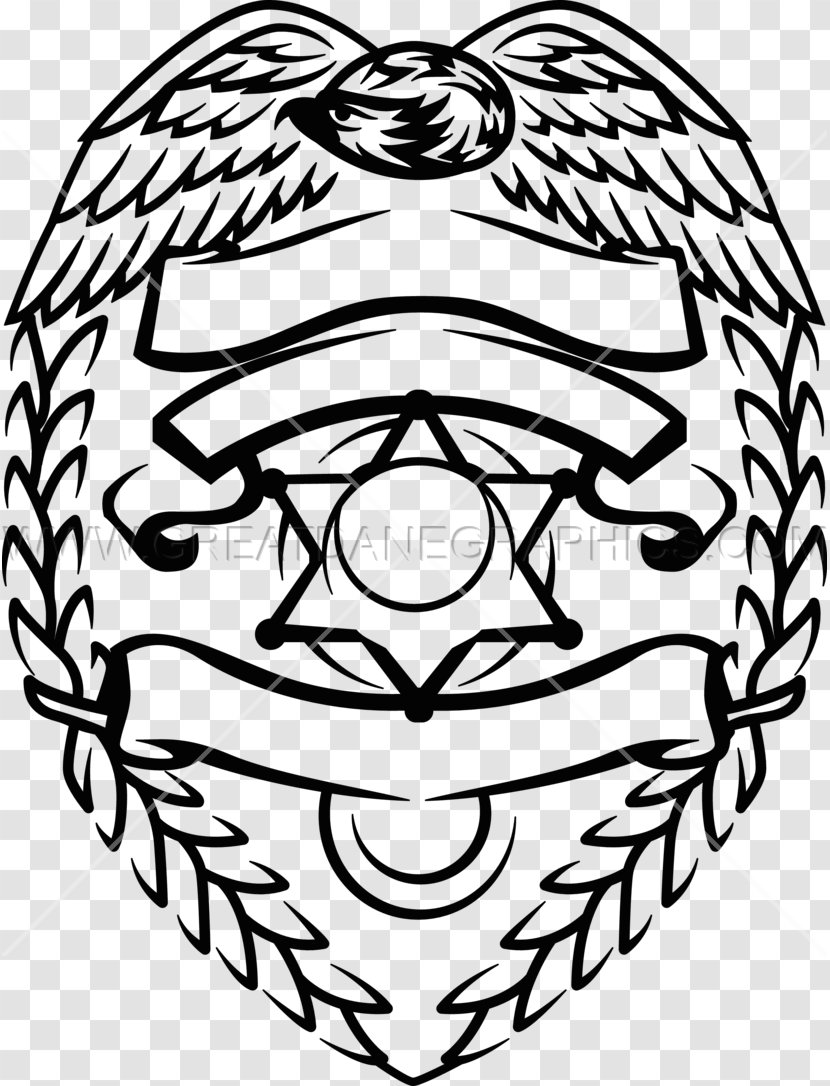 Police Badge Headgear Visual Arts Shield - Randomness Transparent PNG