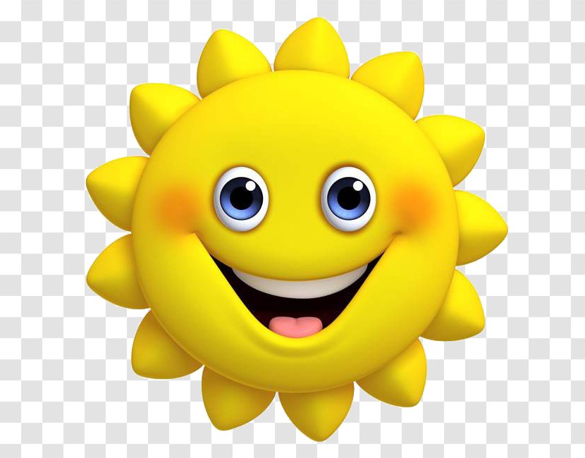 Icon Design - Royalty Free - Smile Sun Transparent PNG