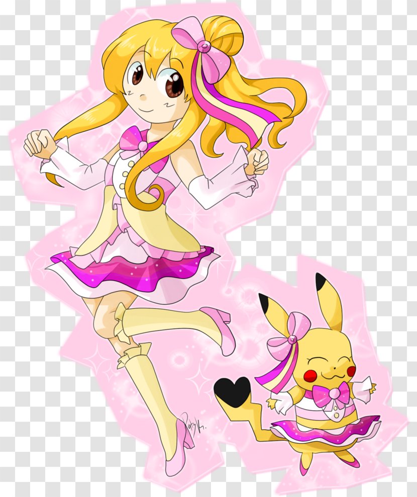 Ash Ketchum Serena Pikachu Pokémon GO - Flower Transparent PNG