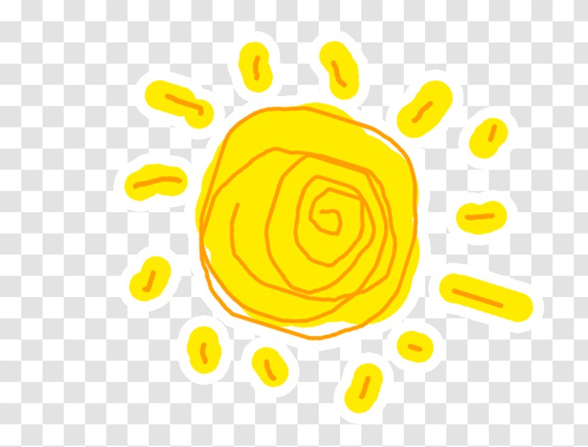 Yellow Clip Art - Smiley - Cartoon Sun Transparent PNG
